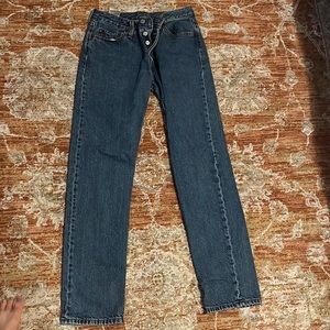 Levi 501 straight jeans